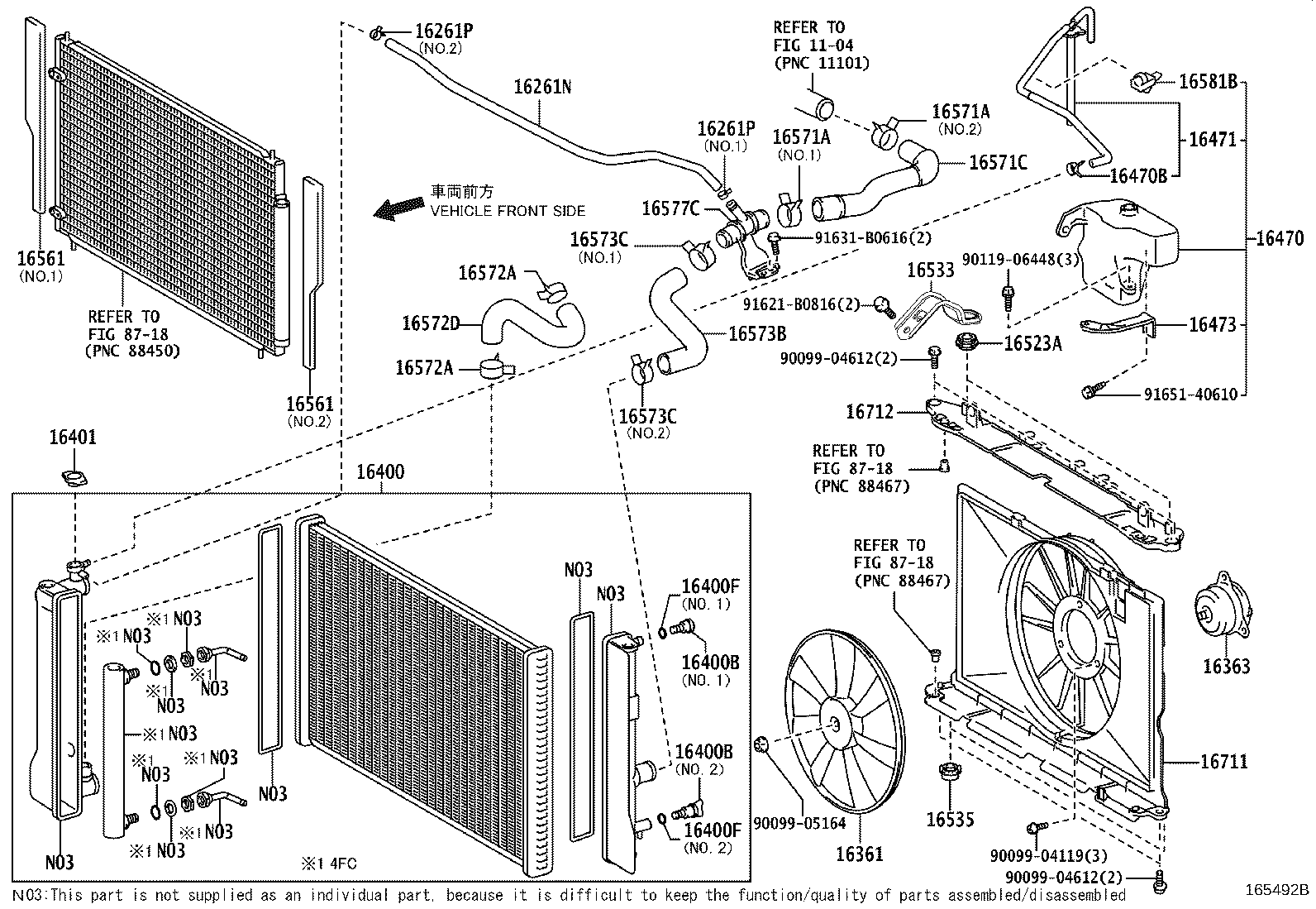 Radiator Water Outlet