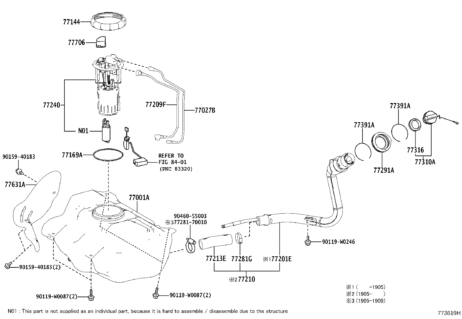 Fuel Tank & Tube