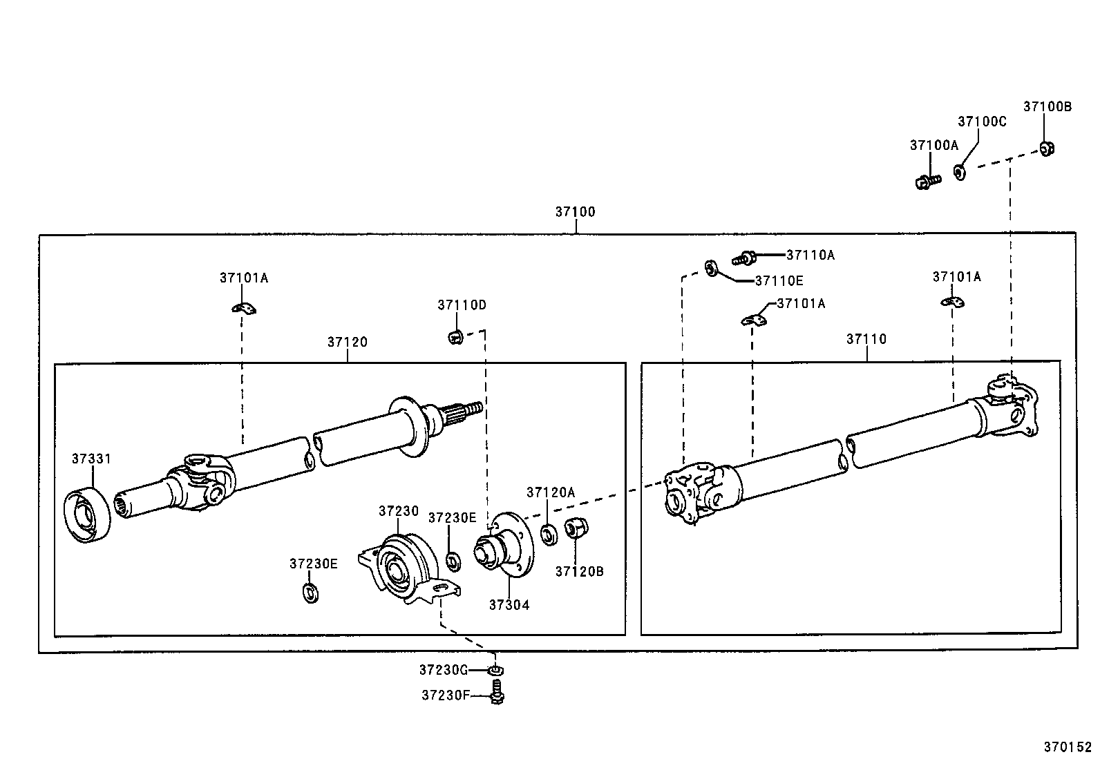 Propeller Shaft & Universal Joint