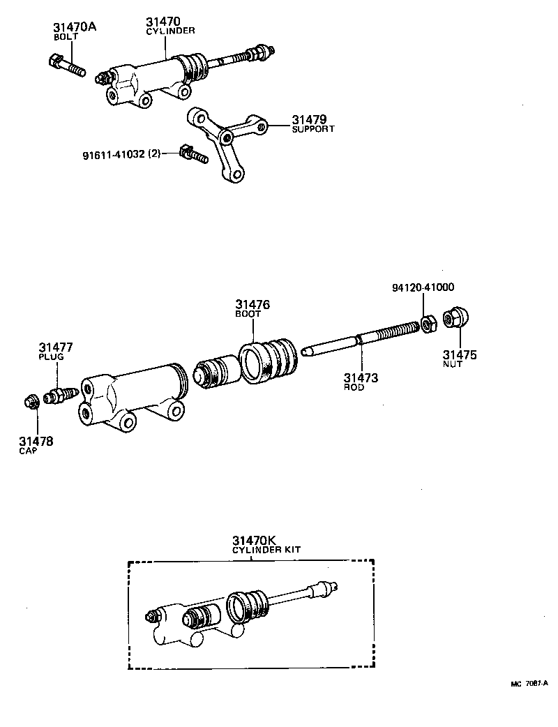 Clutch Release Cylinder