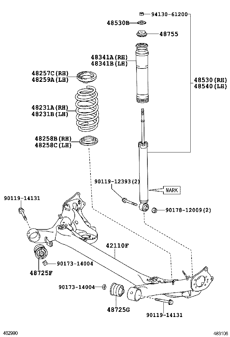 Rear Spring & Shock Absorber