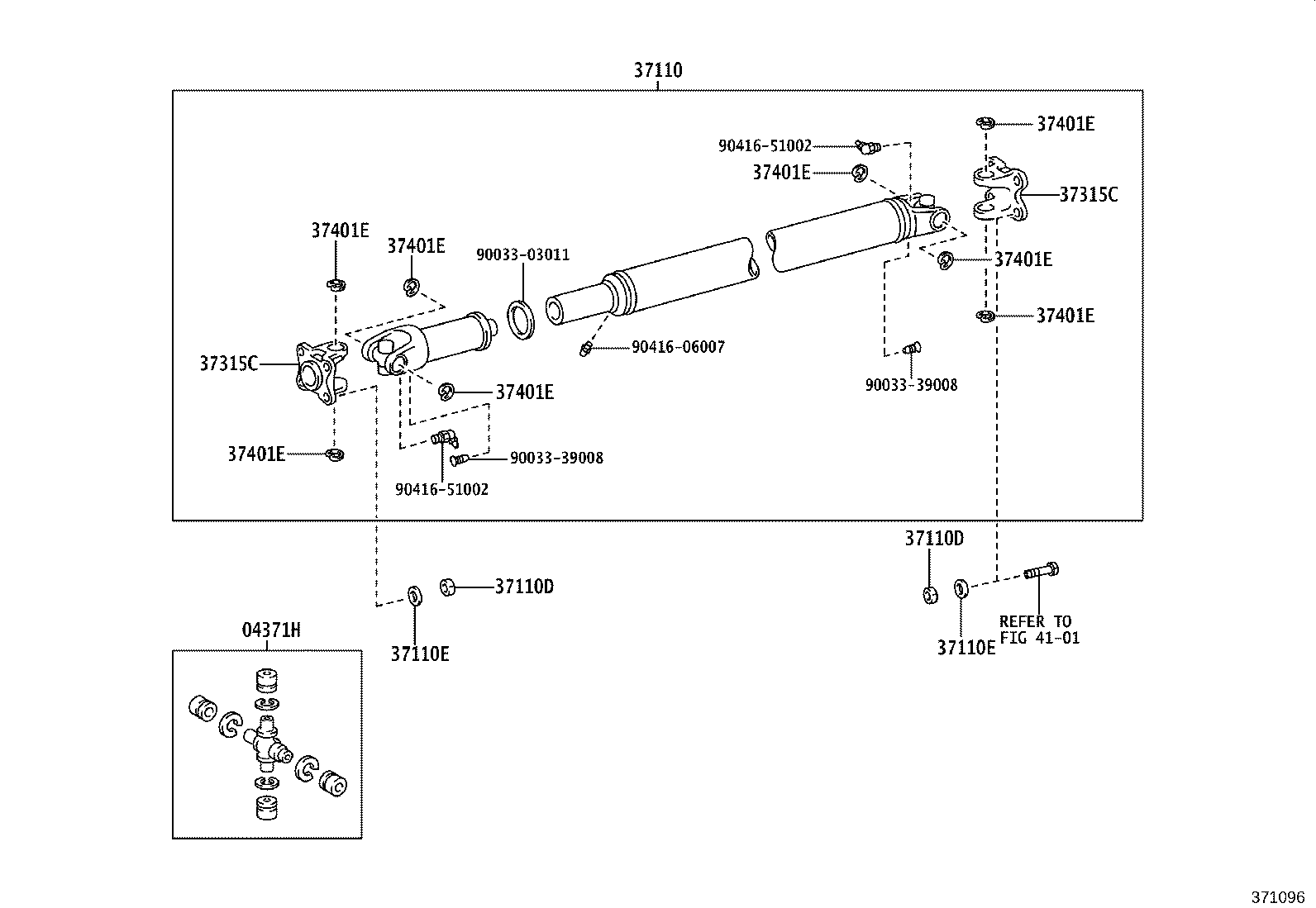 Propeller Shaft & Universal Joint