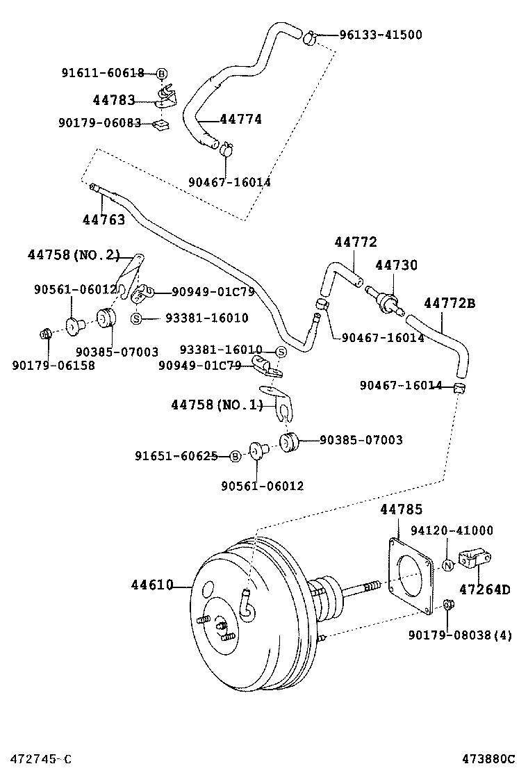 Brake Booster & Vacuum Tube