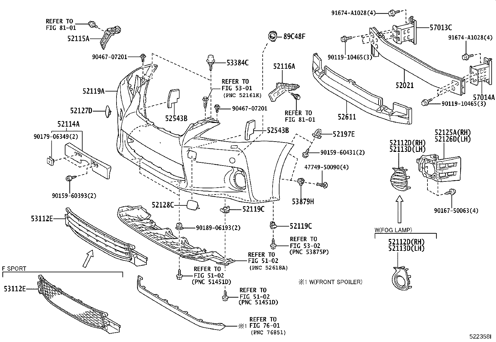 Front Bumper Bumper Stay