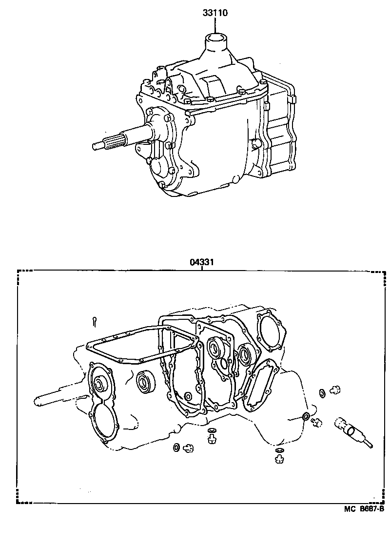 Transaxle Or Transmission Assy & Gasket Kit