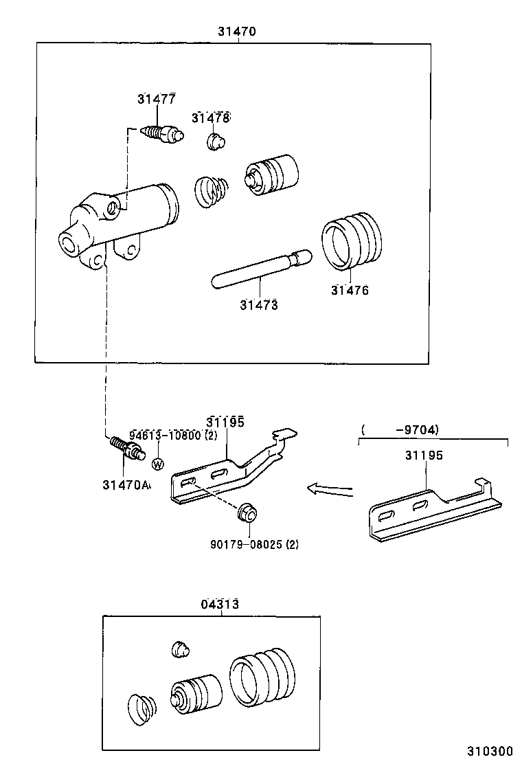 Clutch Release Cylinder