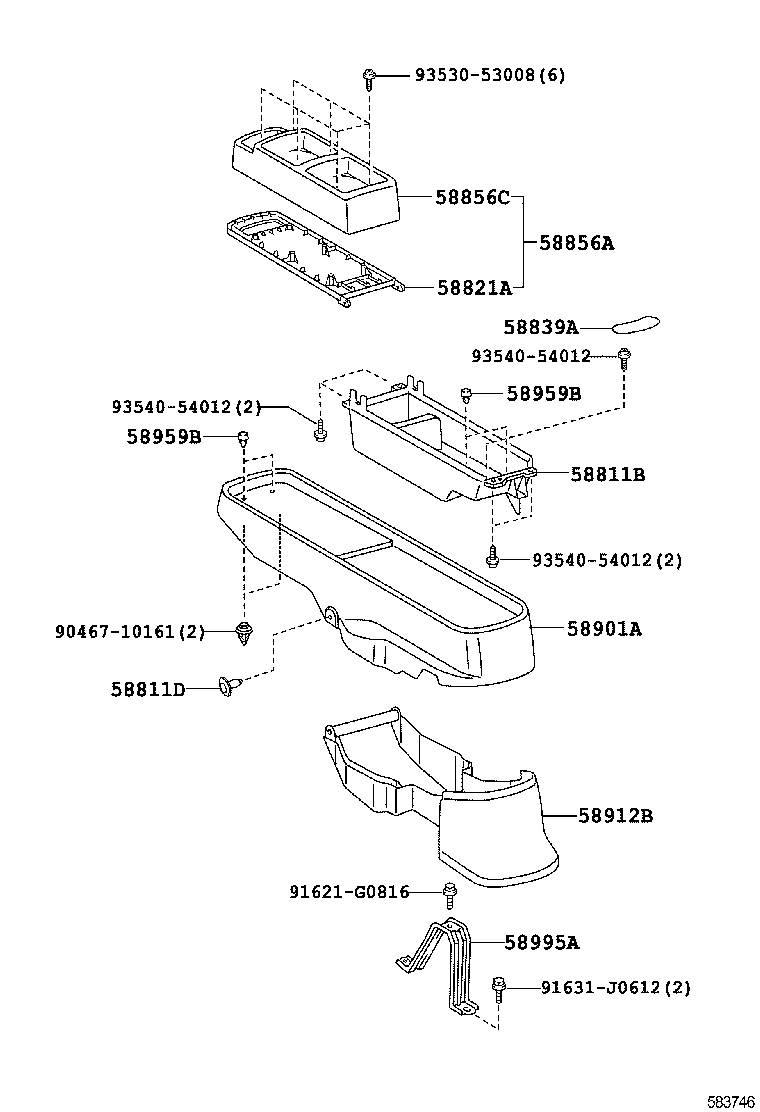Console Box & Bracket