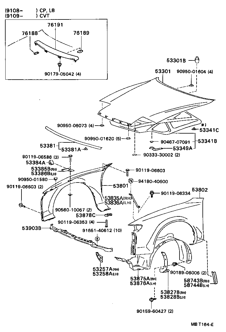 Hood & Front Fender