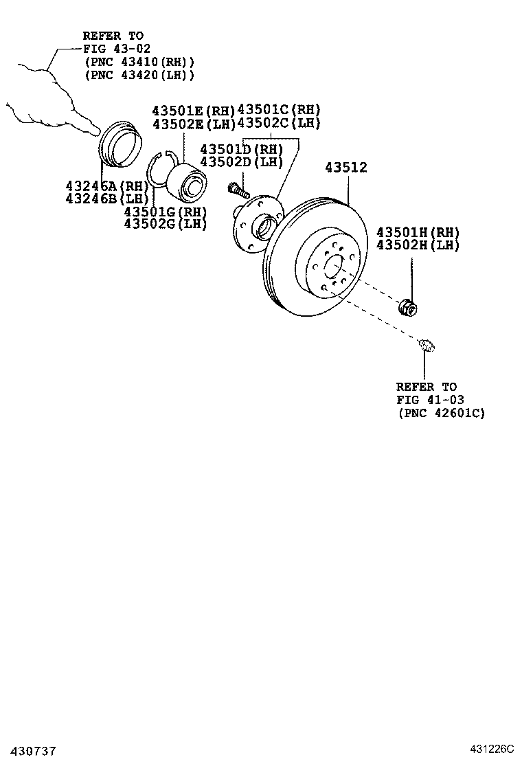 Front Axle Hub