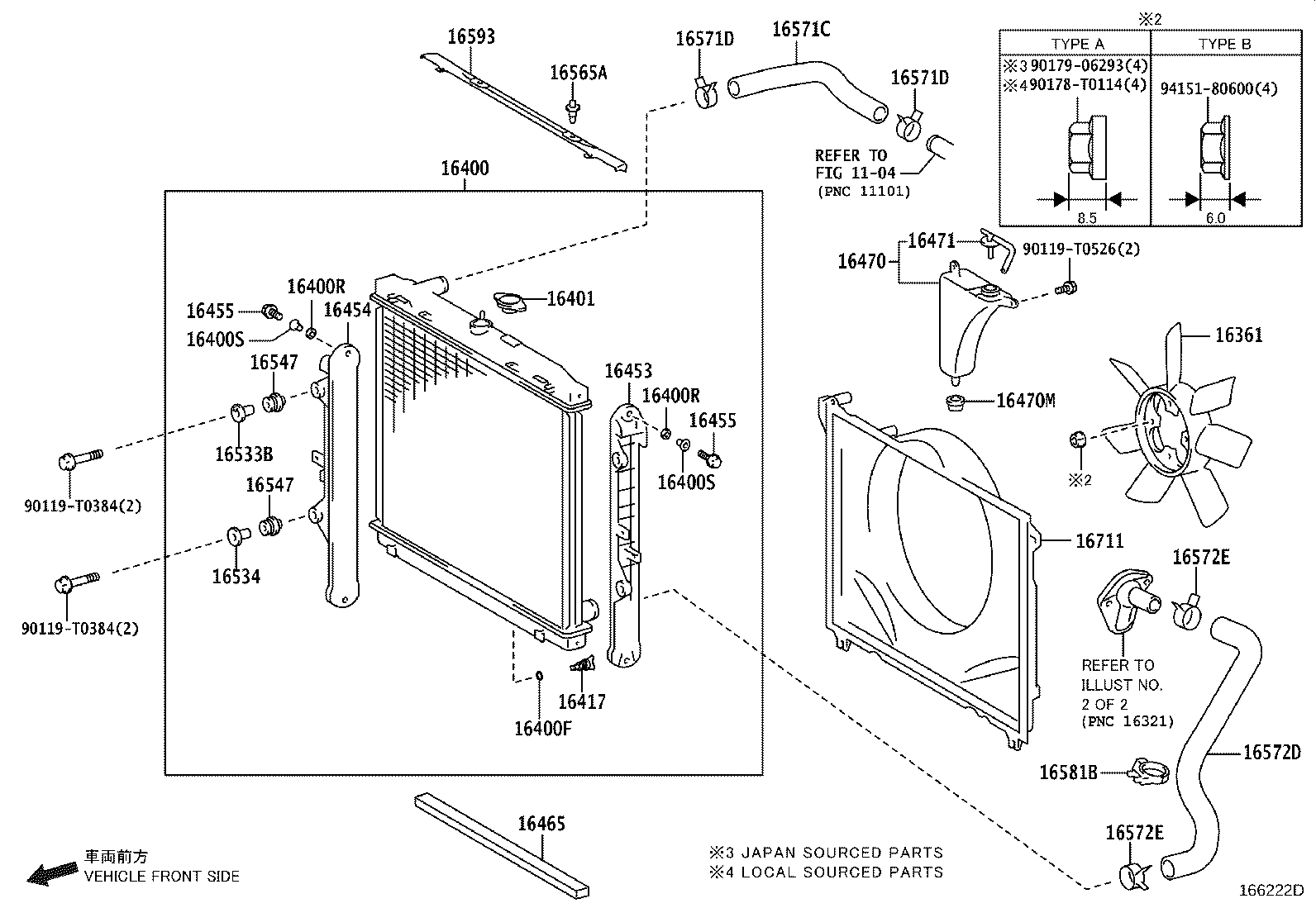 Radiator Water Outlet