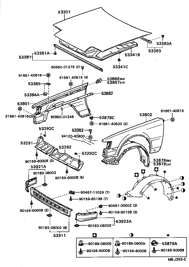 Hood & Front Fender