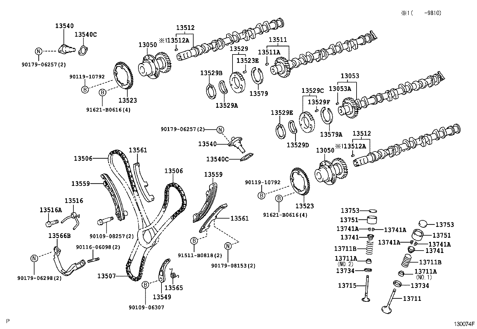 Camshaft & Valve