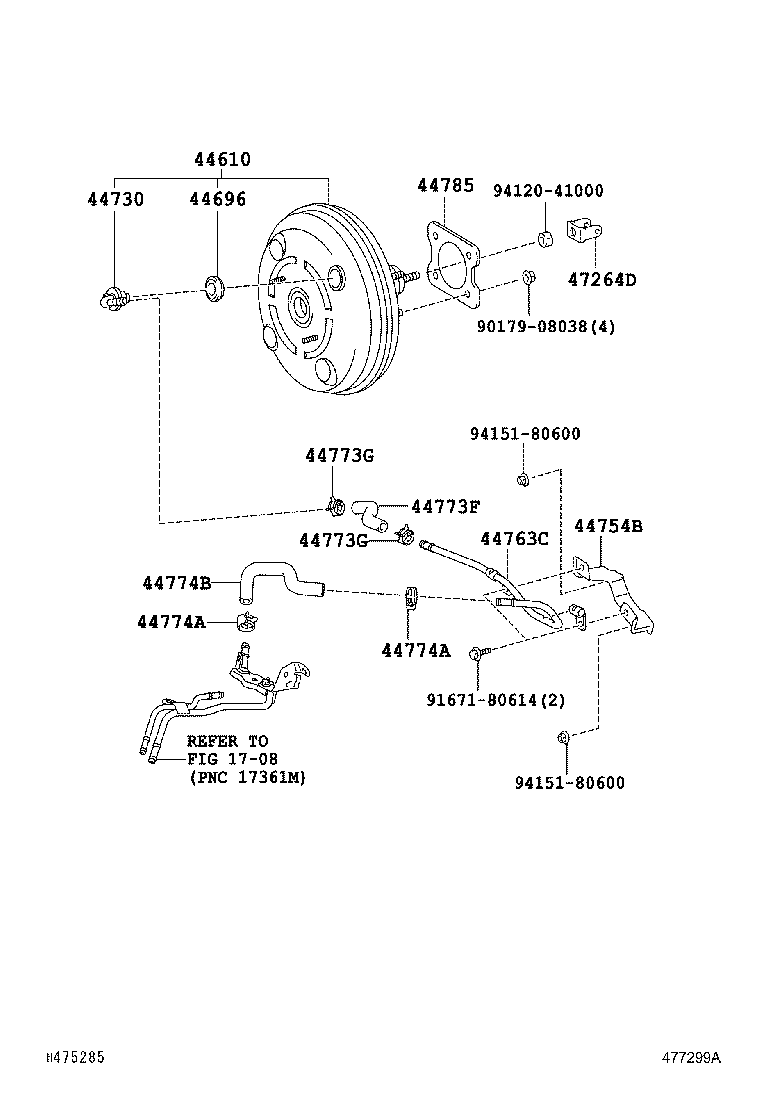 Brake Booster & Vacuum Tube