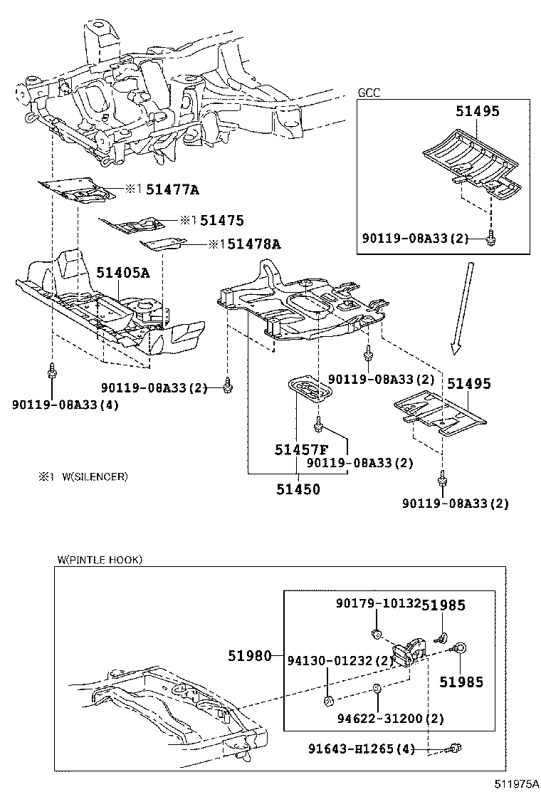 Suspension Crossmember & Under Cover