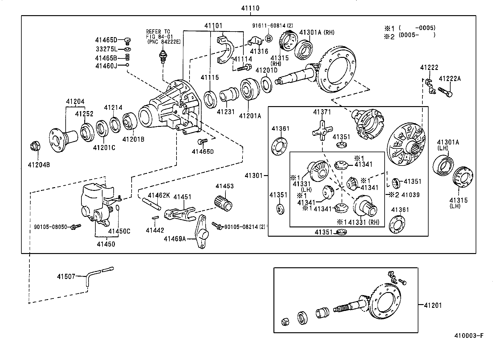 Rear Axle Housing Differential