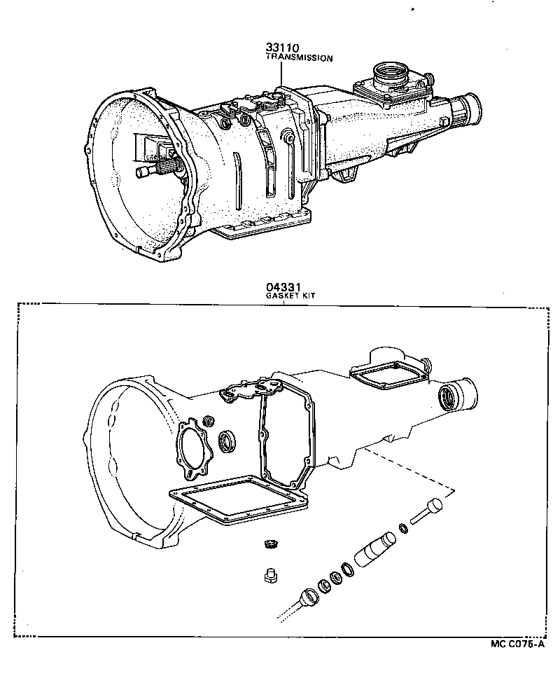 Transaxle Or Transmission Assy & Gasket Kit