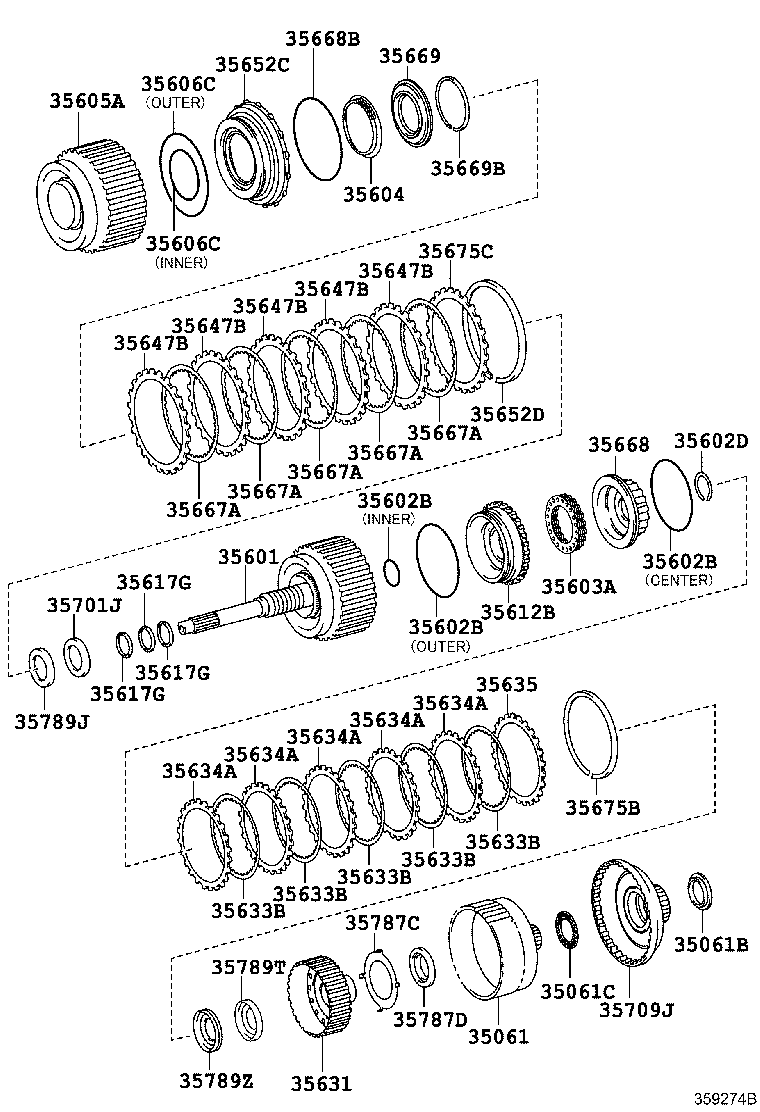 Brake Band & Multiple Disc Clutch