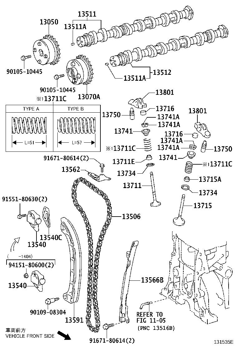 Camshaft & Valve