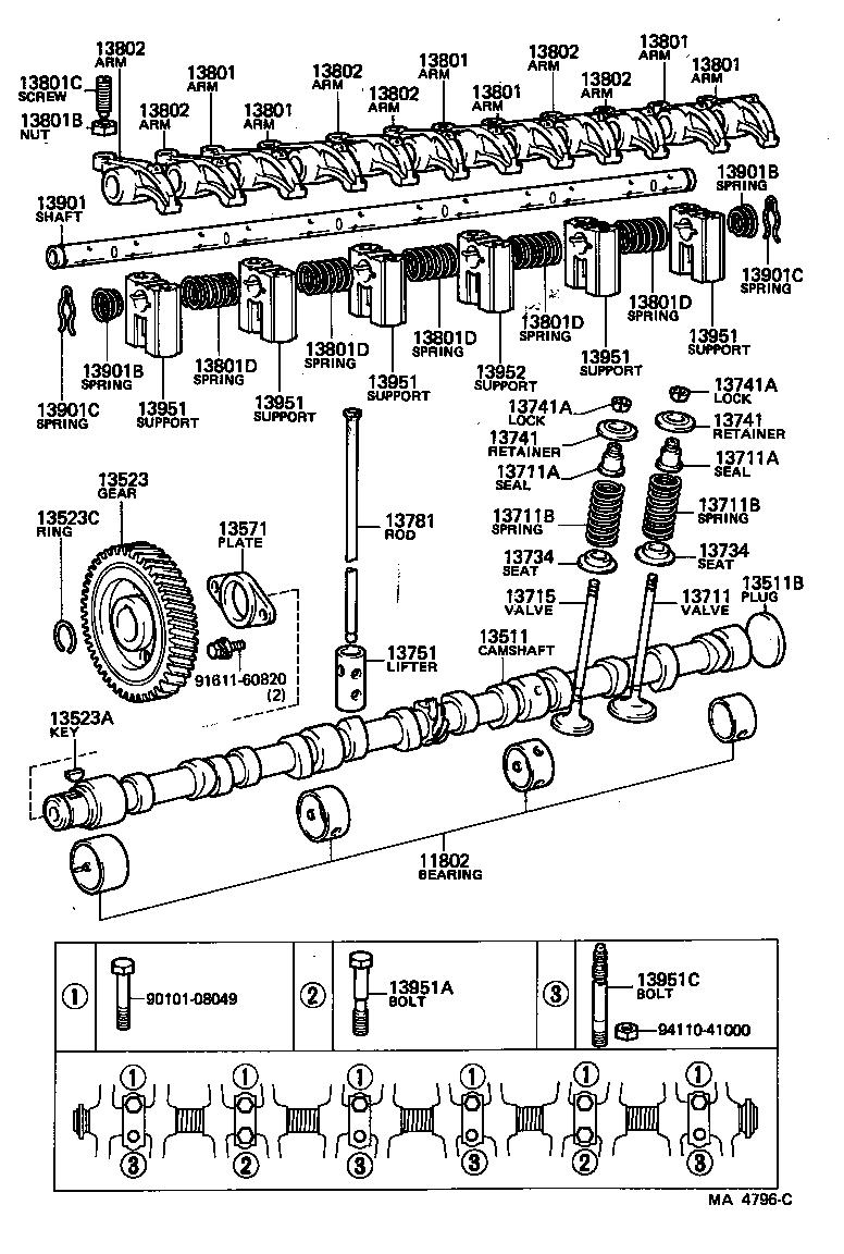 Camshaft & Valve