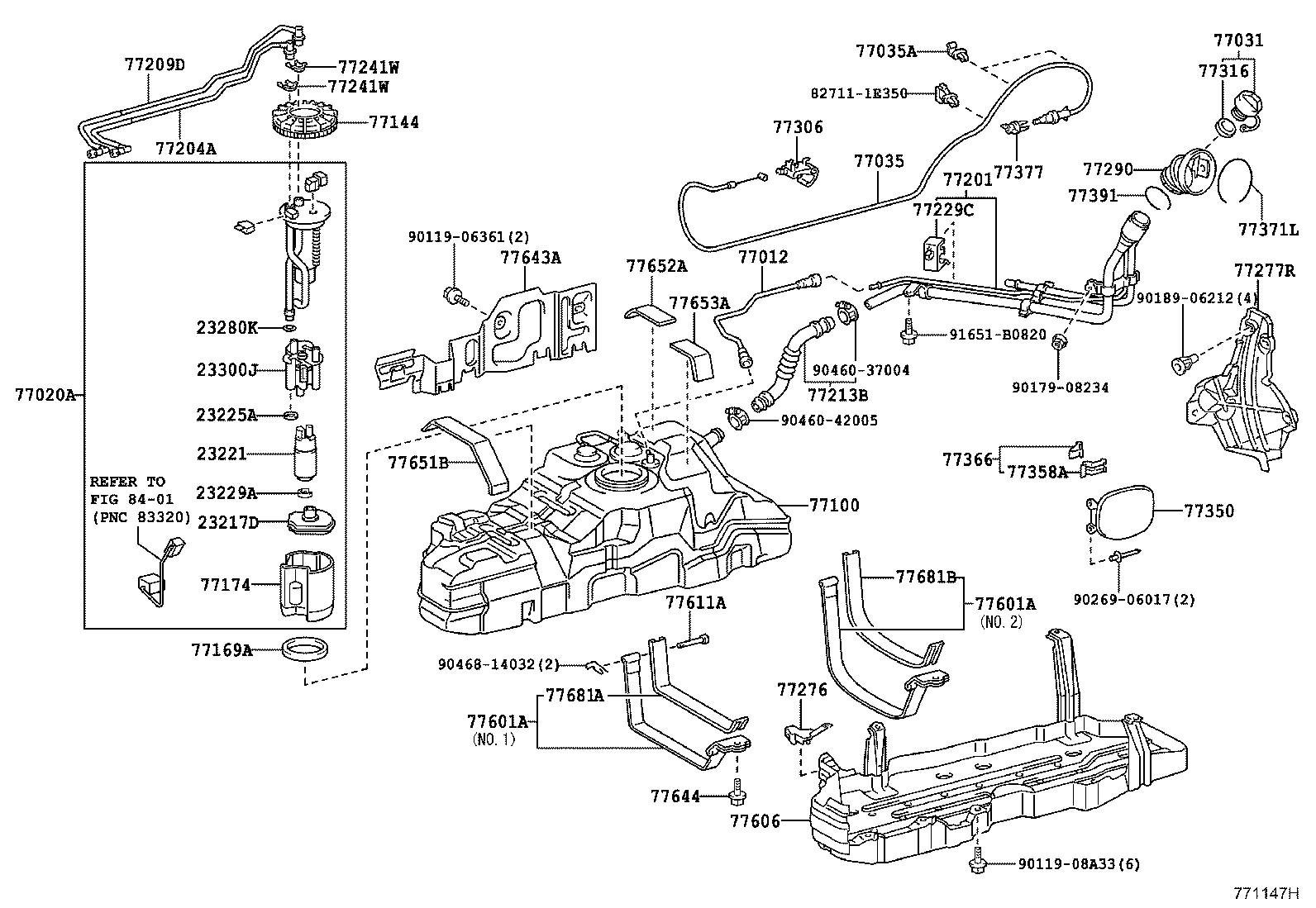 Fuel Tank & Tube