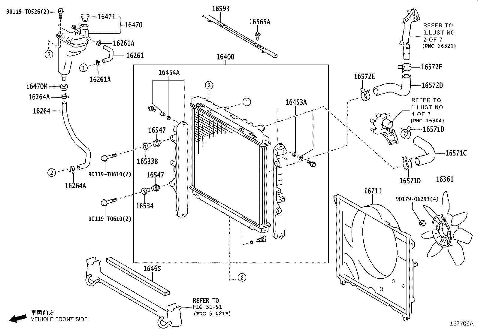 Radiator Water Outlet