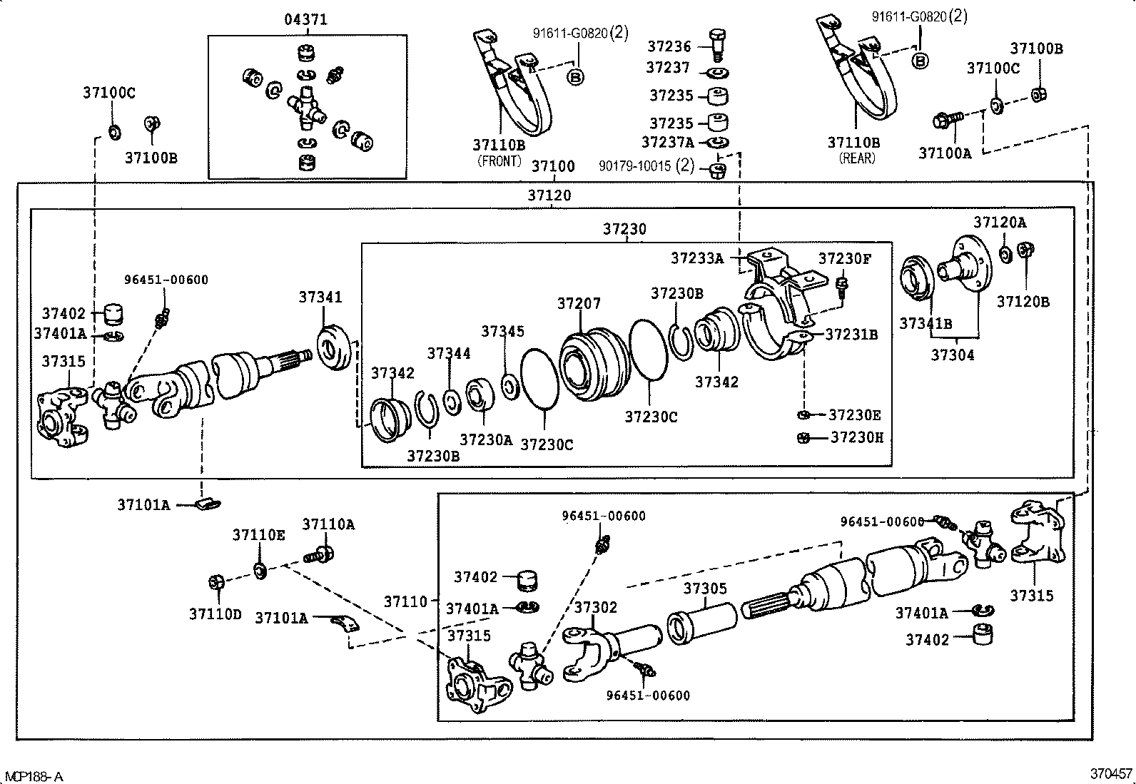 Propeller Shaft & Universal Joint