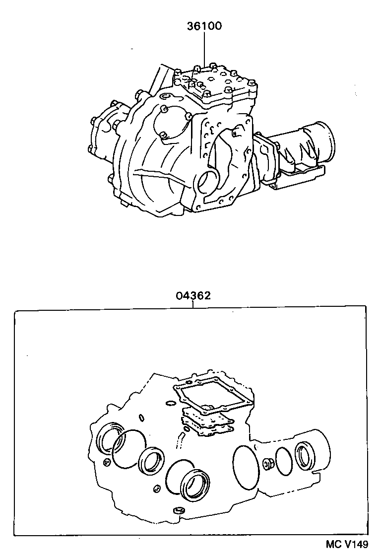 Transfer Assembly Gasket Kit