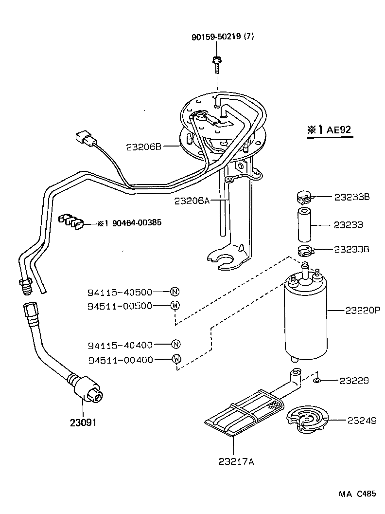 Sistema de inyección de combustible