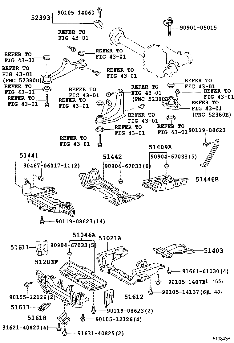 Suspension Crossmember & Under Cover
