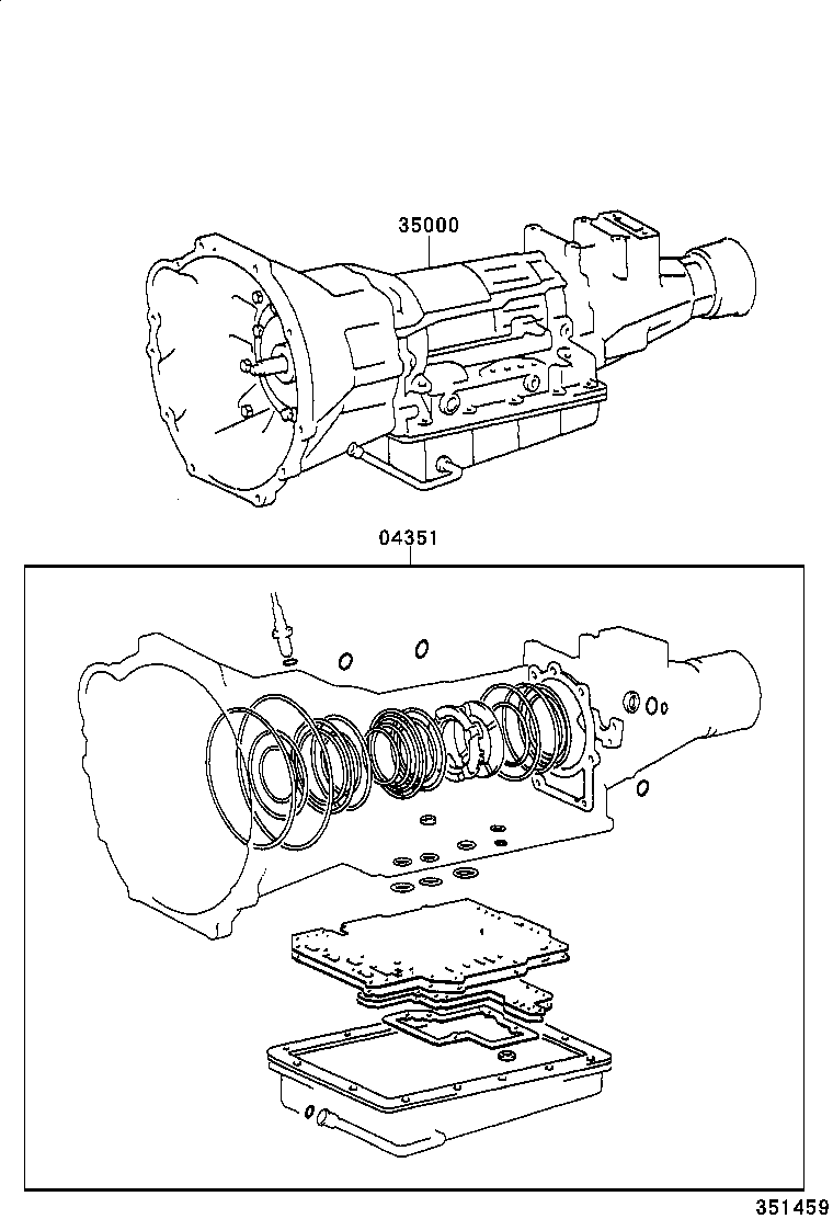 Transaxle Or Transmission Assy & Gasket Kit