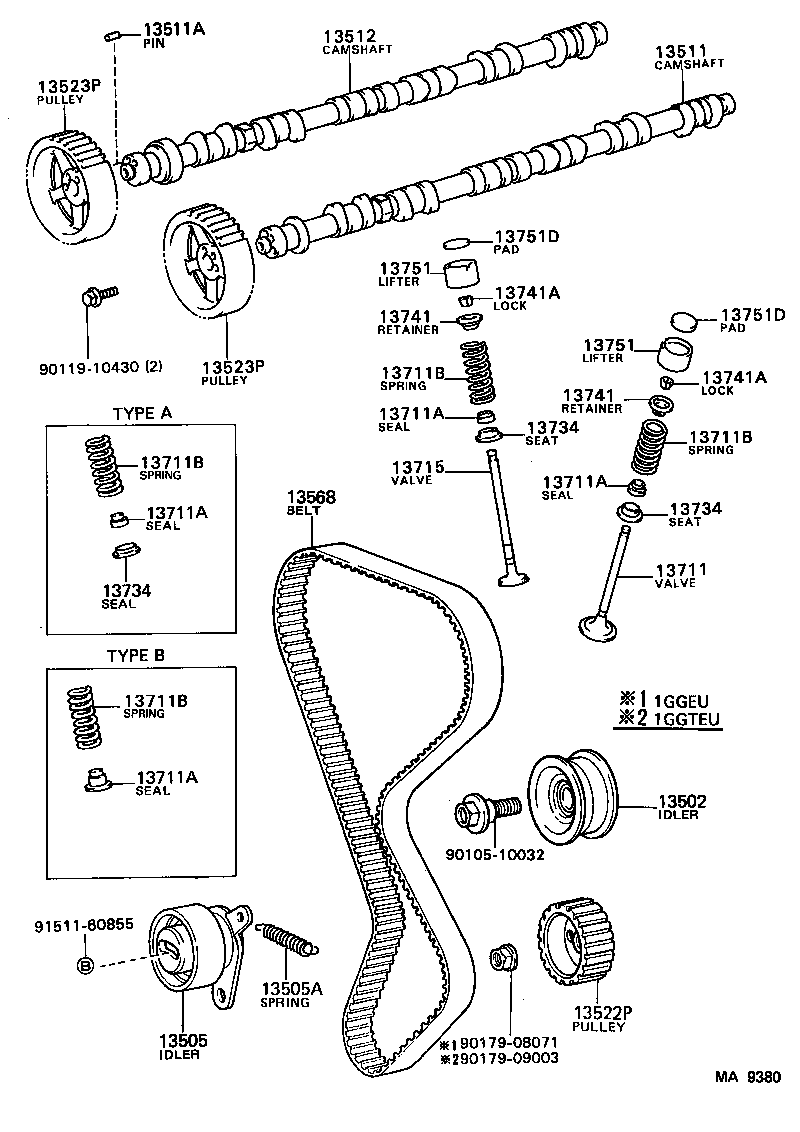 Camshaft & Valve