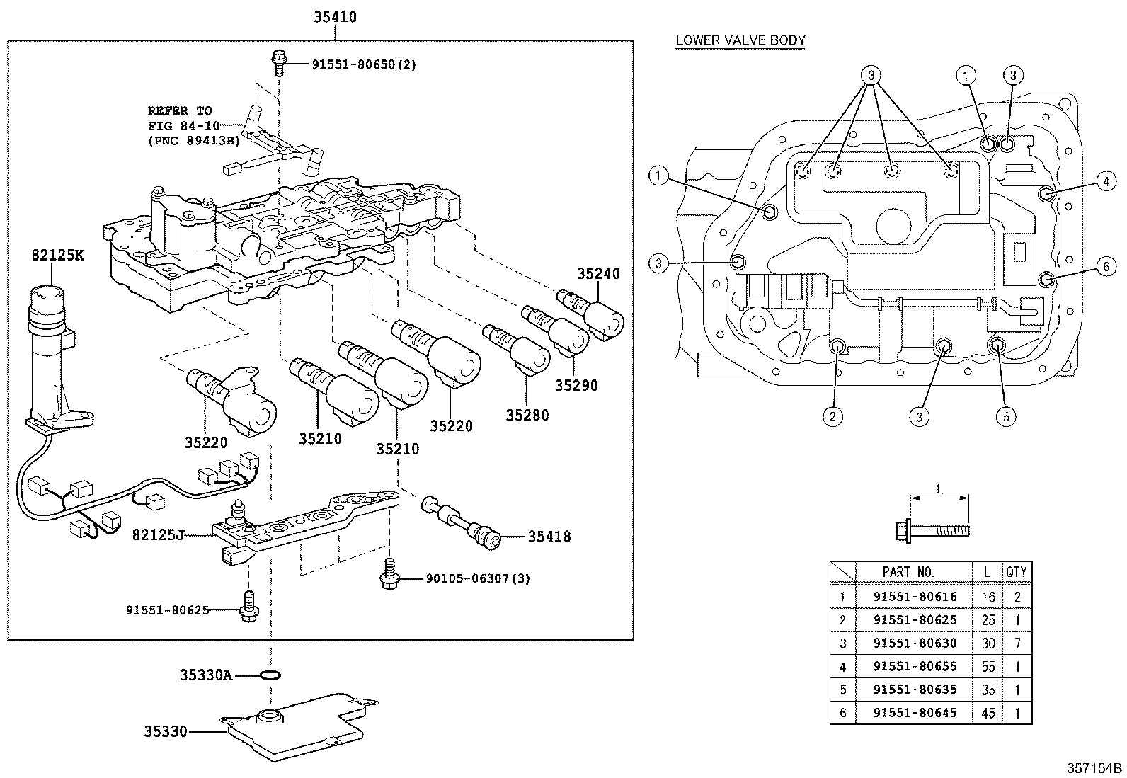 Valve Body Oil Strainer