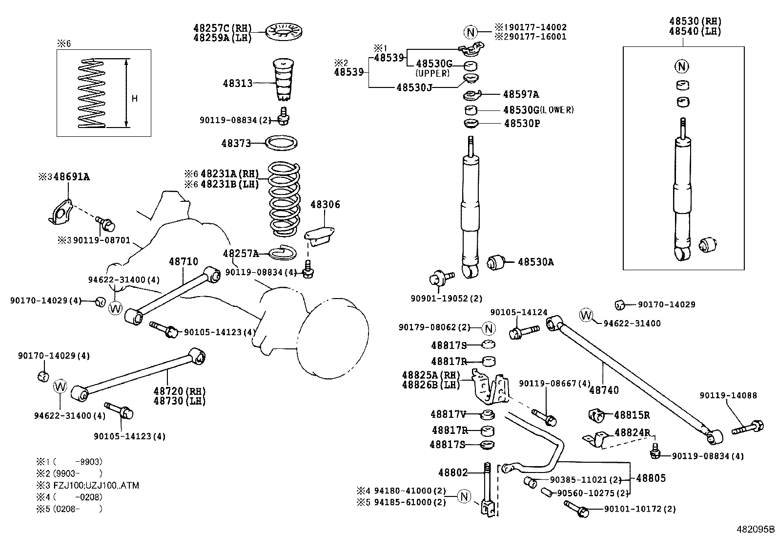 Rear Spring & Shock Absorber