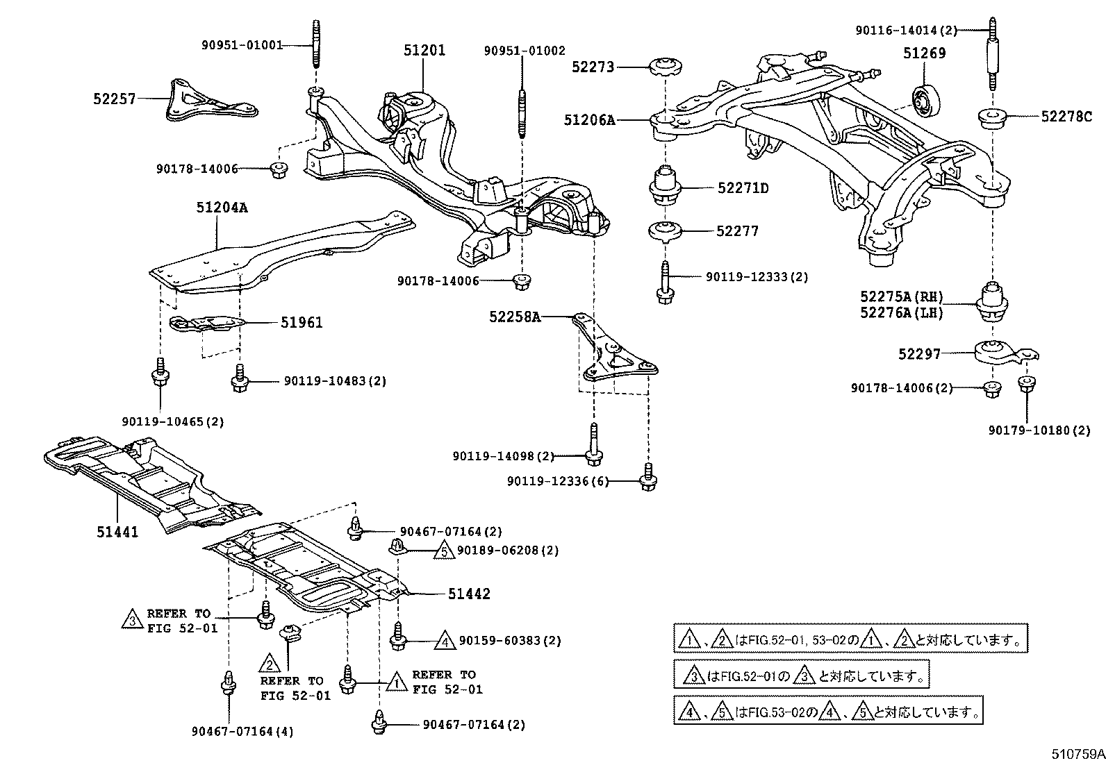 Suspension Crossmember & Under Cover