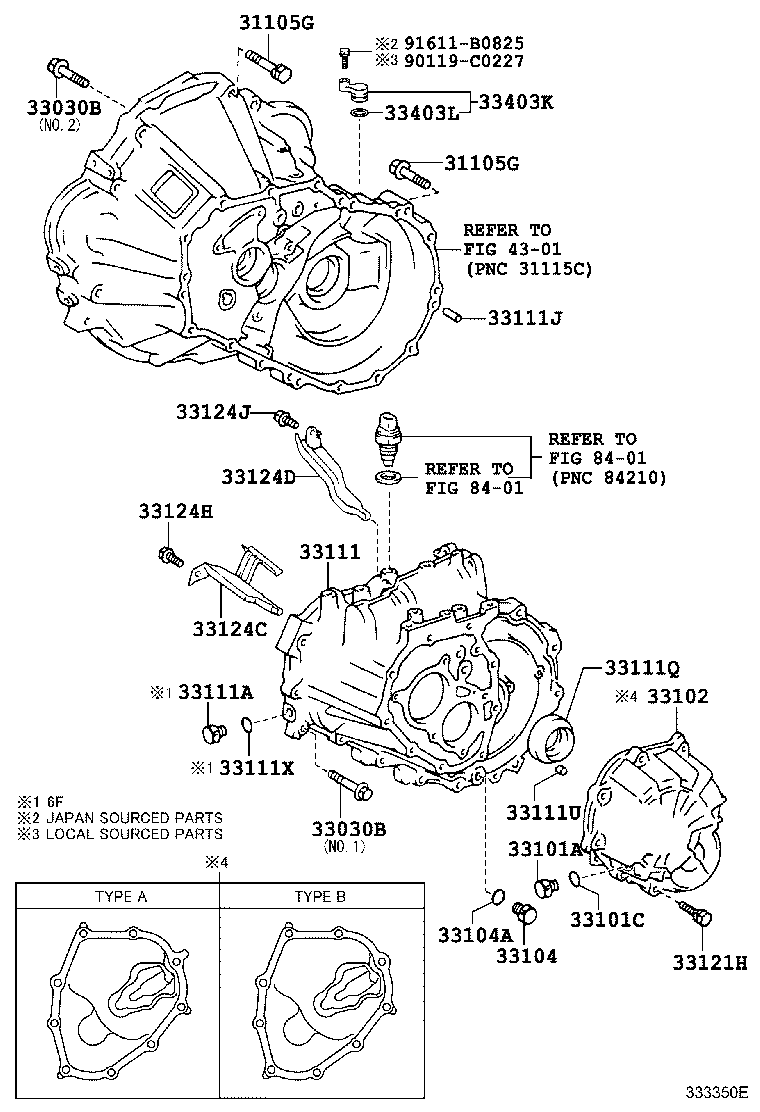 Clutch Housing + Transmission Case