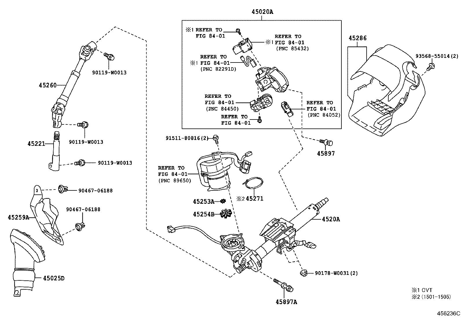 Steering Column & Shaft