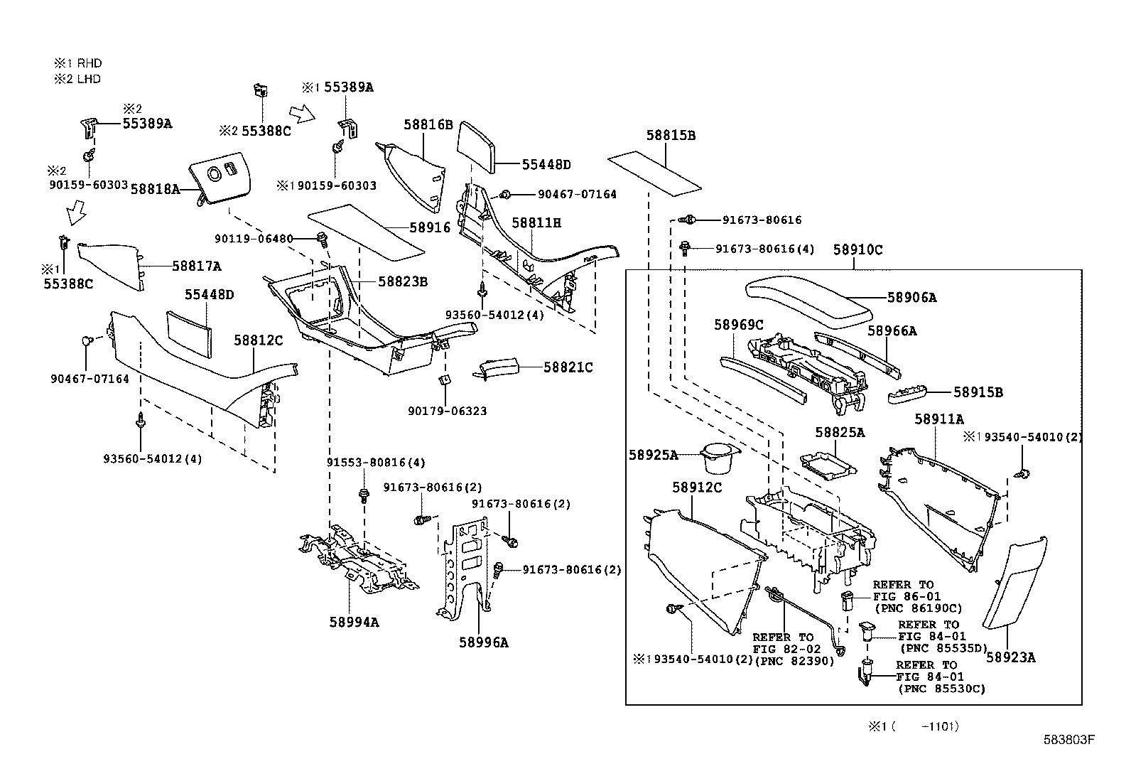 Console Box & Bracket