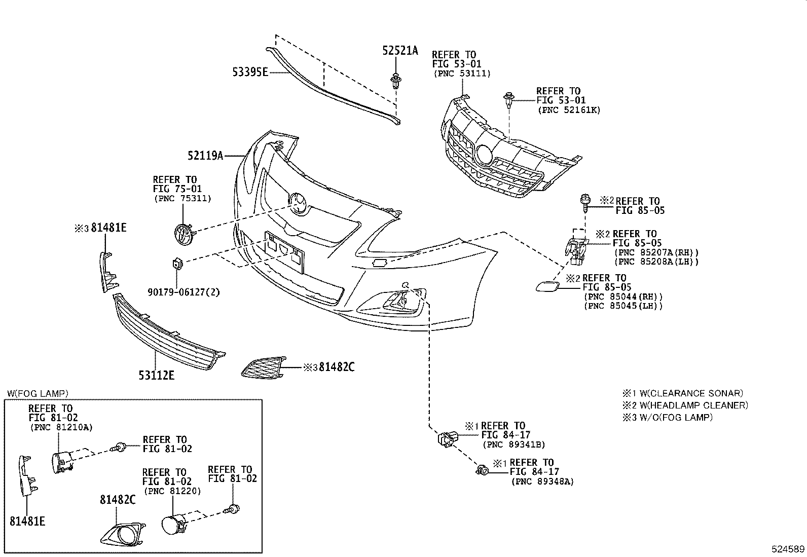 Front Bumper Bumper Stay