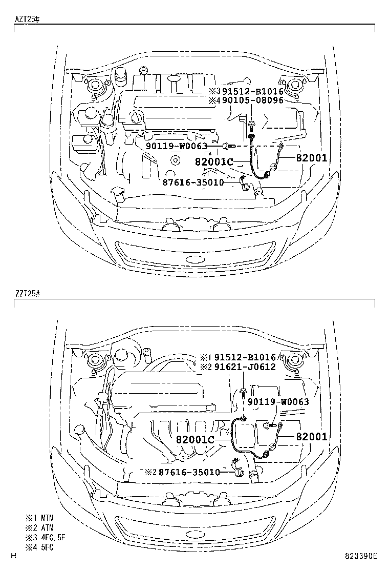 Wiring & Clamp