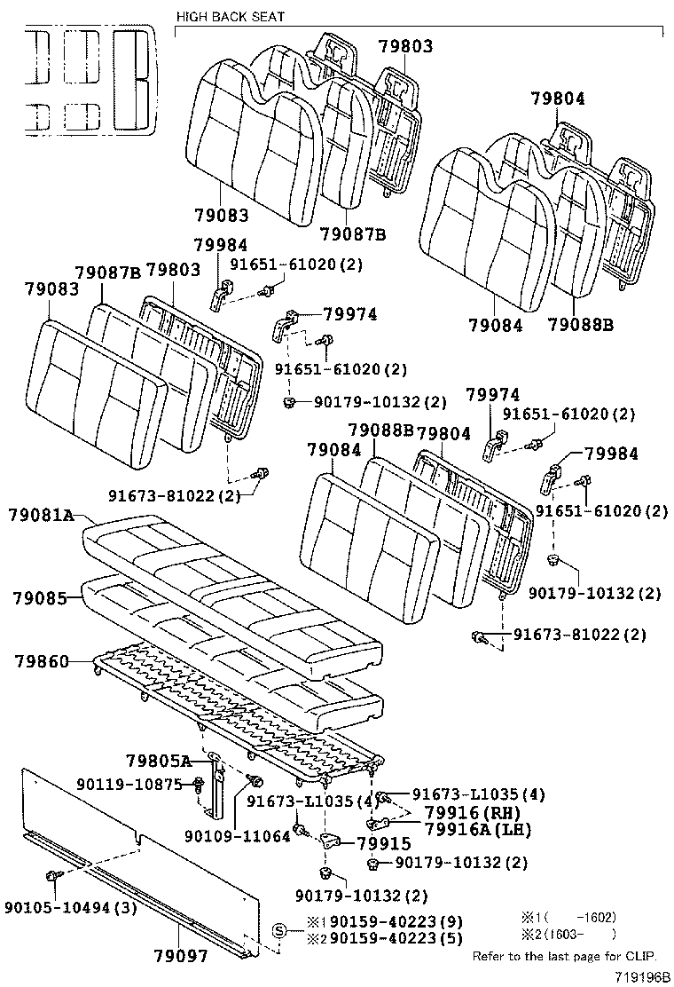 Seat & Seat Track