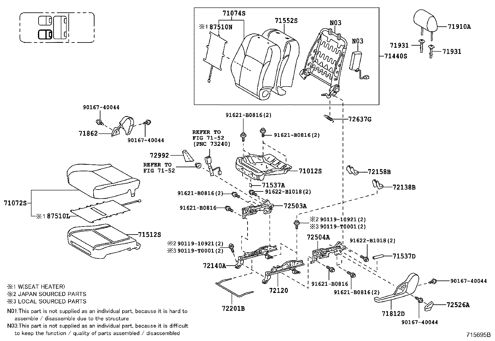 Seat & Seat Track