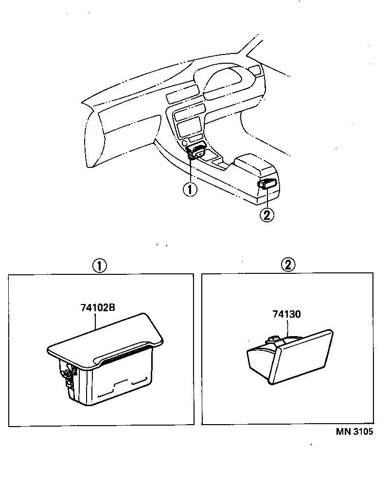Ash Receptacle