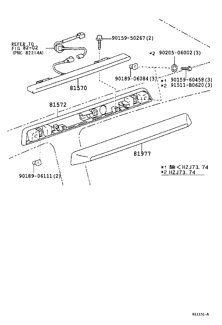 Center Stop Lamp