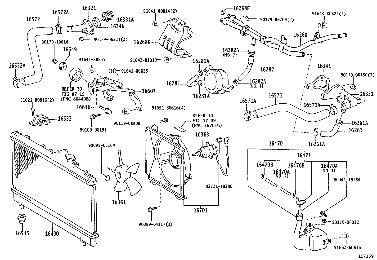Radiator Water Outlet