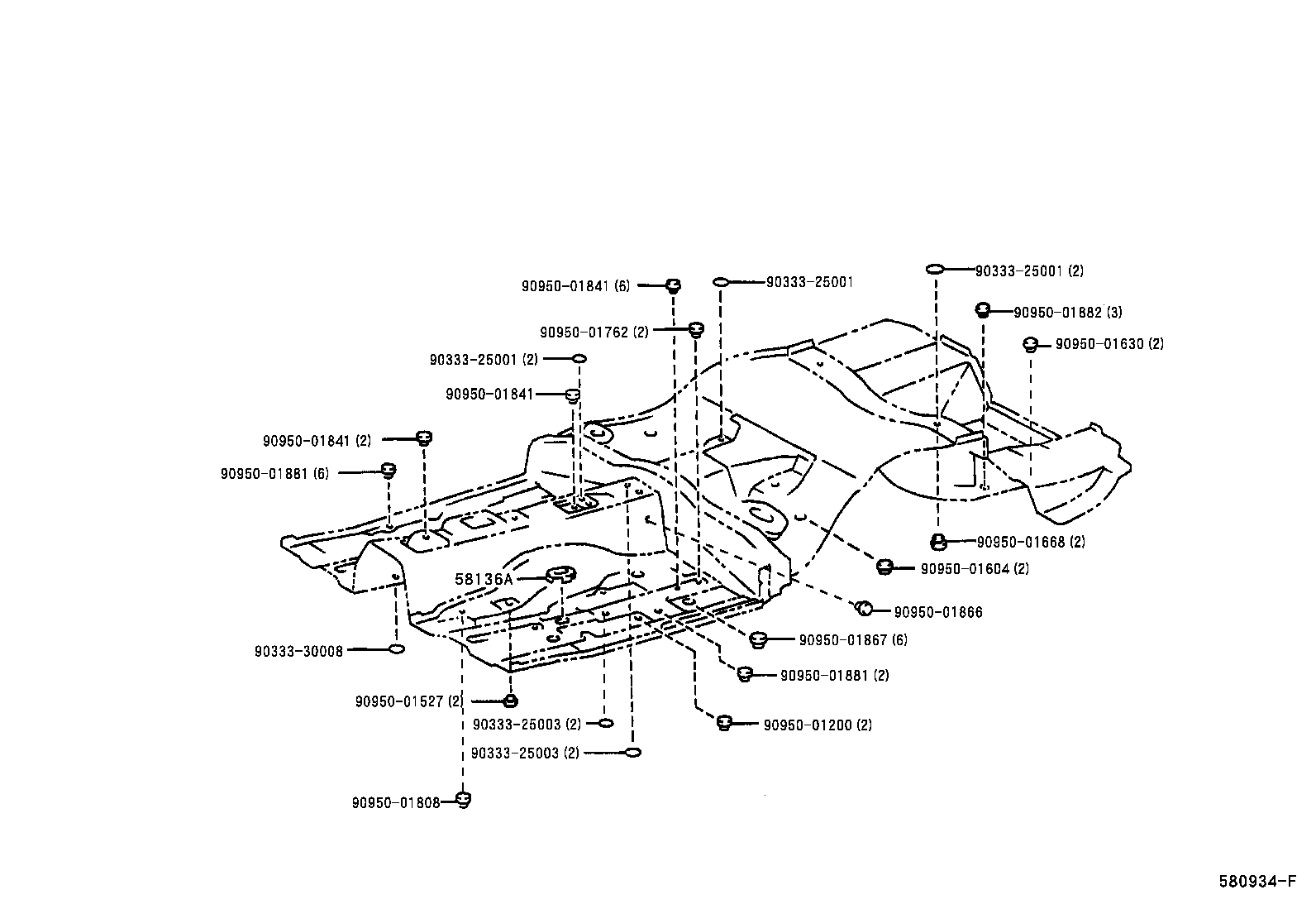 Floor Pan & Lower Back Panel