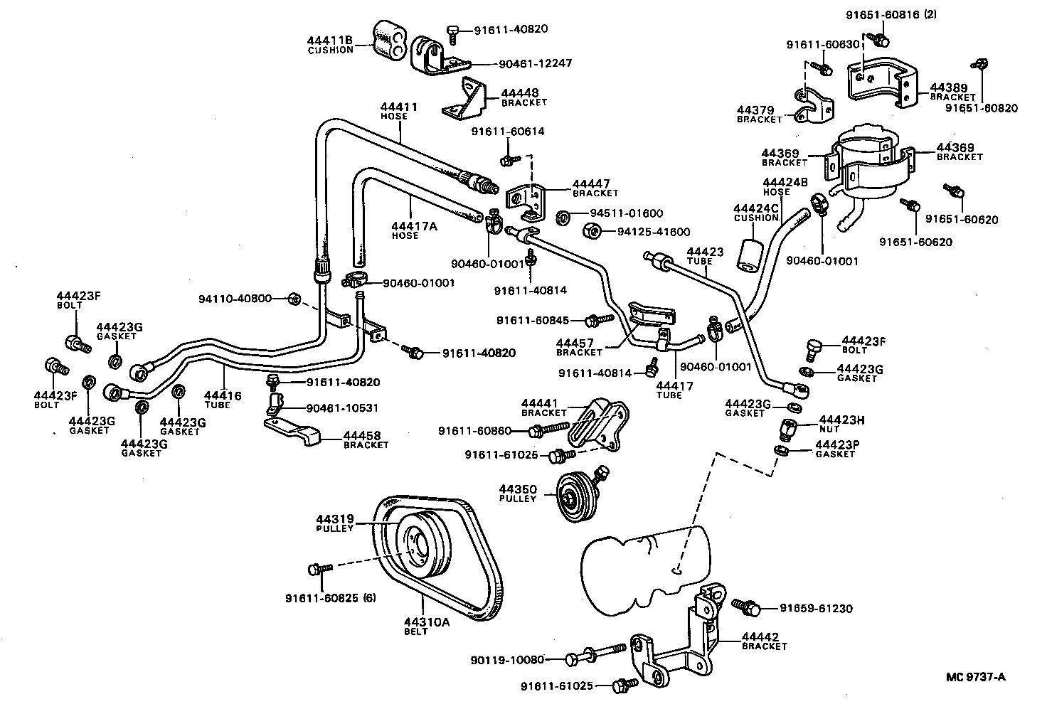 Power Steering Tube