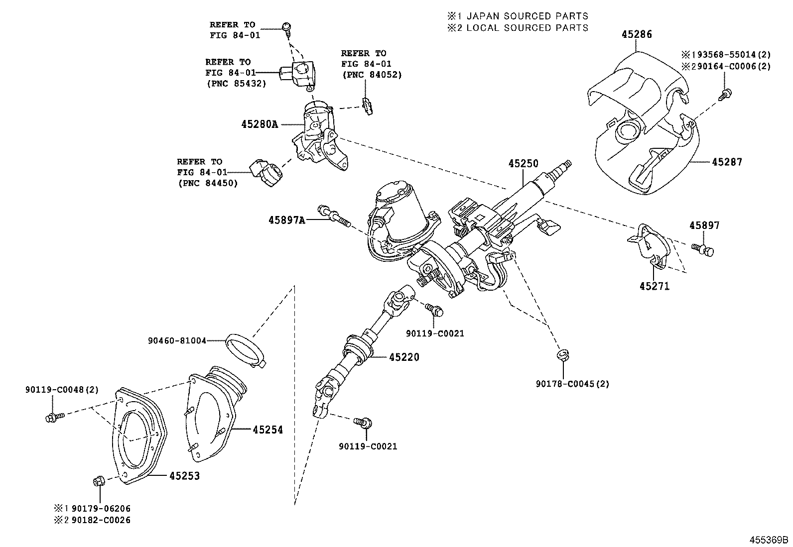 Steering Column & Shaft