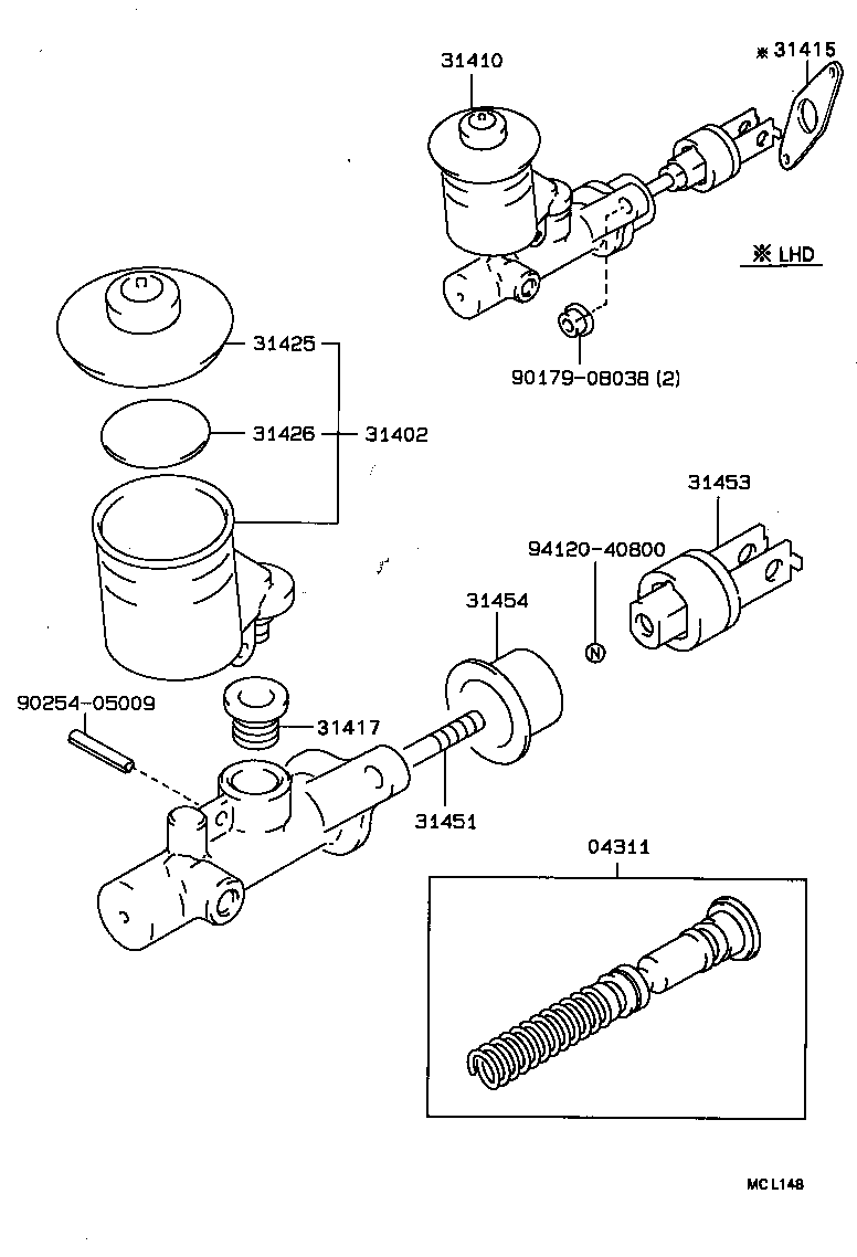 Clutch Master Cylinder