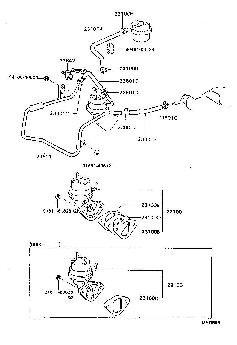 Fuel Pump & Pipe