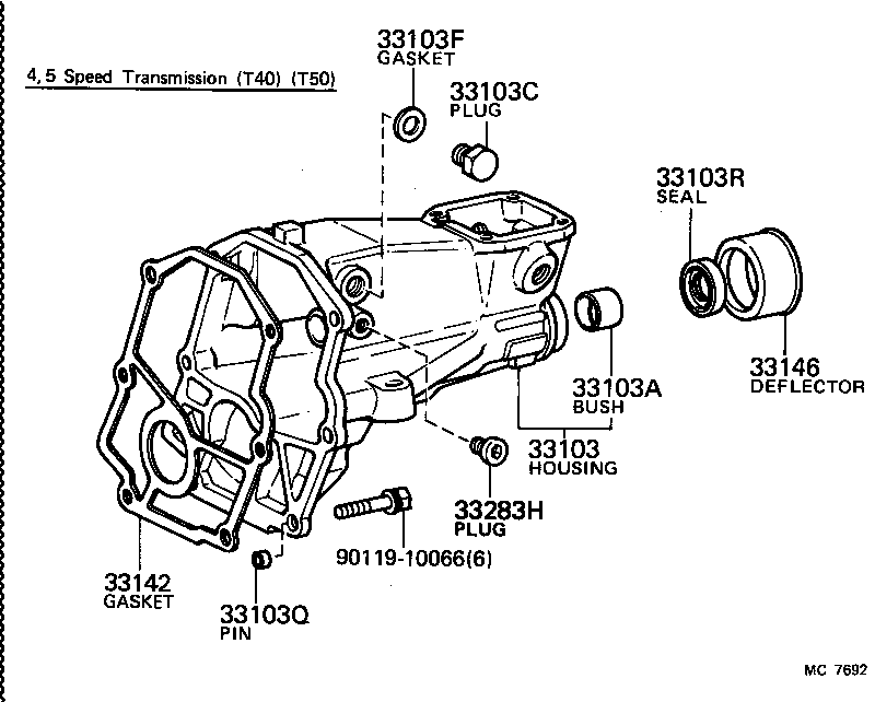 Extension Housing